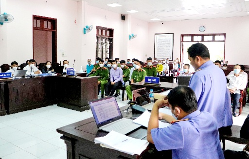 VKSND tỉnh Hậu Giang đề nghị mức án tù chung thân đối với bị cáo Võ Thanh Long. 