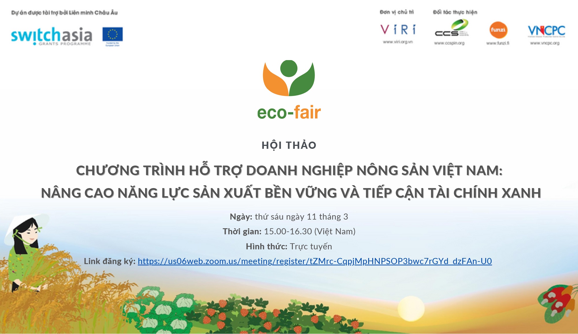 Doanh nghiệp nông sản Việt được đào tạo miễn phí về sản xuất bền vững - ảnh 1