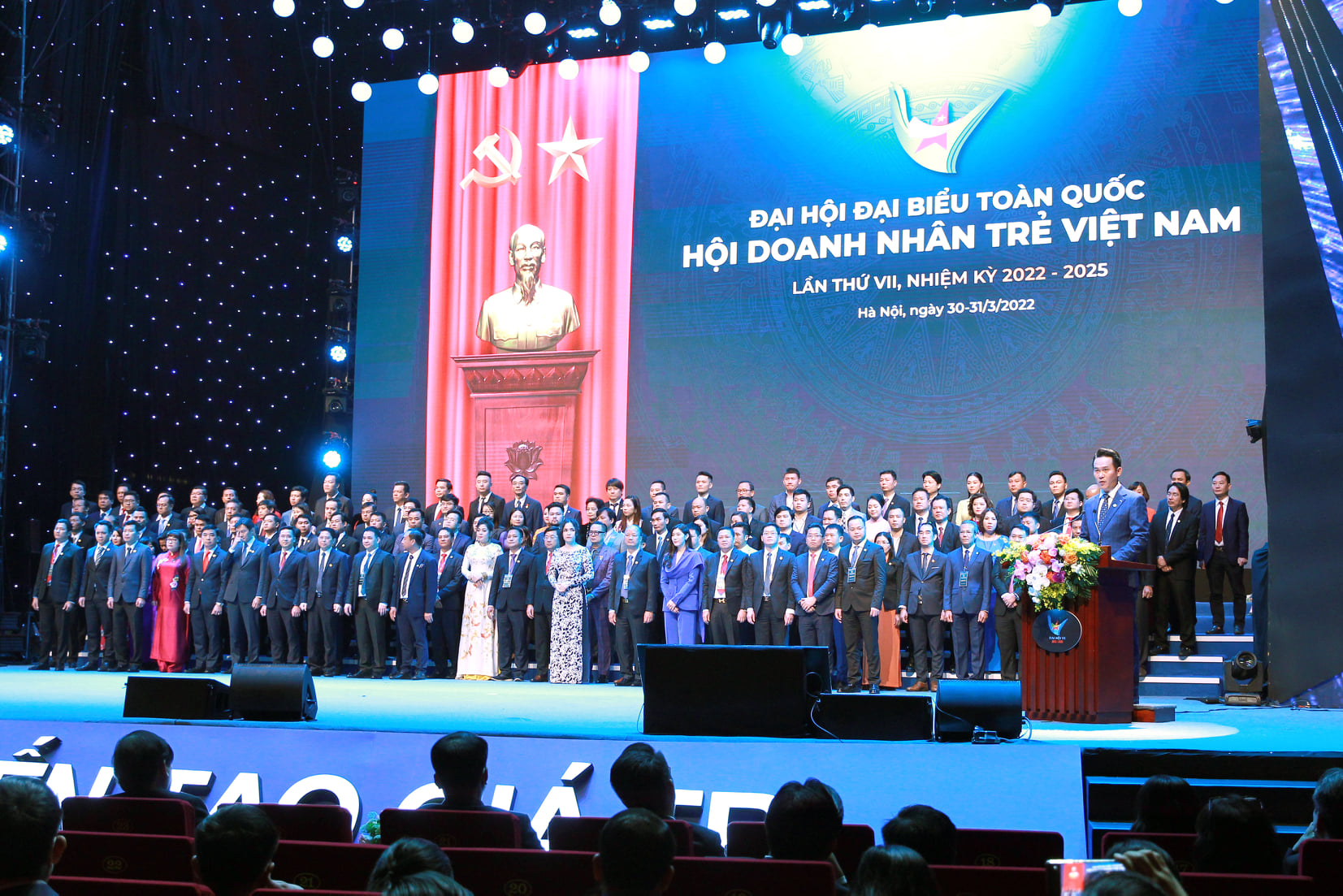 Tại Đại hội, các đại biểu đã hiệp thương bầu 154 Ủy viên Ủy ban Trung ương Hội doanh nhân trẻ Việt Nam khóa 7; bầu Ban kiểm tra Ủy ban Trung ương Hội gồm 7 người. Hội nghị Ủy ban Trung ương Hội lần thứ nhất, khóa 7 đã hiệp thương chọn cử Đoàn Chủ tịch gồm 55 người.