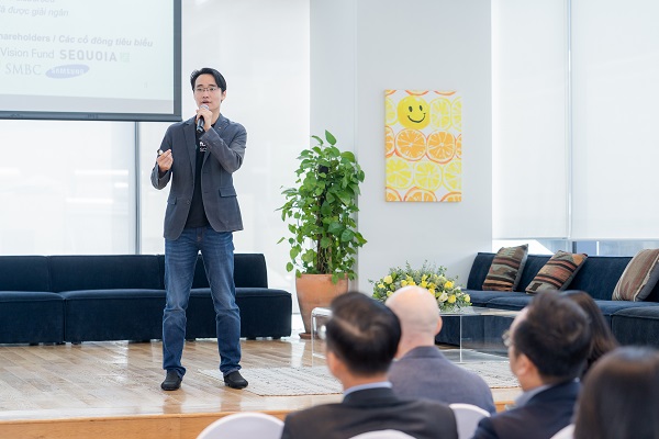 Ông Kelyvin Teo_Đồng sáng lập và tổng giám đốc của Funding Societies chia sẻ tại sự kiện