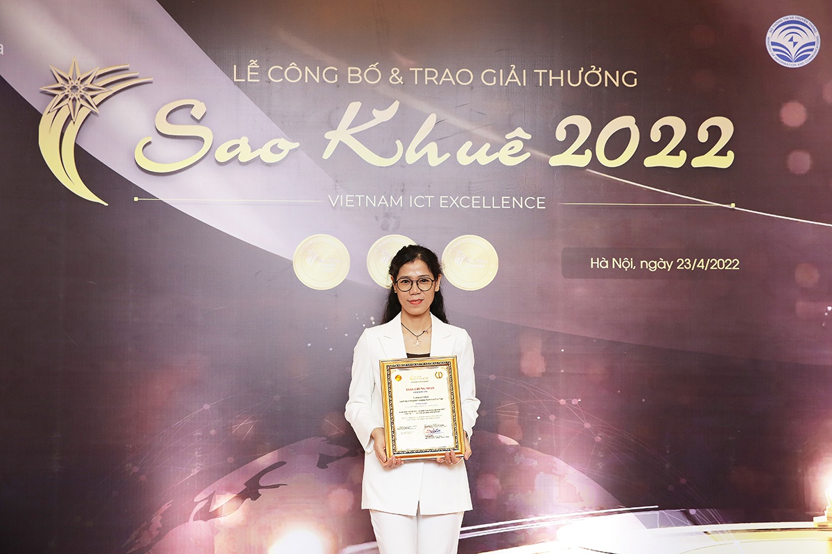 Ví VNPAY được vinh danh tại Giải thưởng Sao Khuê 2022 - ảnh 1