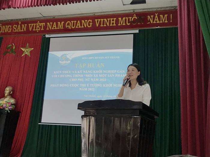Quảng Nam: Khai mạc lớp tập huấn hỗ trợ kiến thức và kỹ năng khởi nghiệp - Ảnh 1.