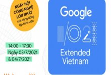 Sắp diễn ra sự kiện công nghệ Google I/O Extended Vietnam 2021