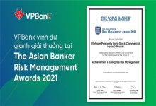 VPBank nhận giải quản trị rủi ro danh giá cấp châu lục lần thứ 2 liên tiếp
