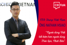 CEO Sharp Việt Nam: Người dùng Việt tiết kiệm hơn người Thái Lan, Nhật Bản 