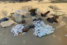 Vĩnh Long: Phá điểm đá gà, thu giữ 230 triệu đồng