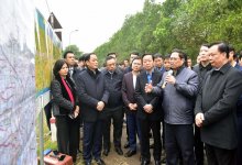 Thủ tướng Chính phủ Phạm Minh Chính kiểm tra thực địa Dự án đầu tư xây dựng đường Vành đai 4 